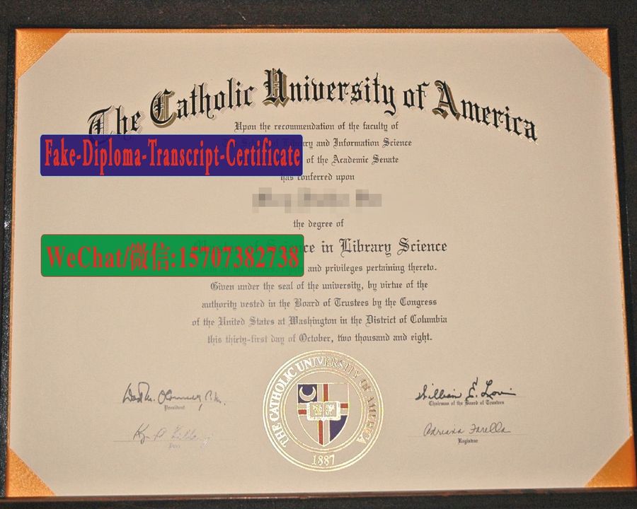 Fake The Catholic University of America Diploma Makers