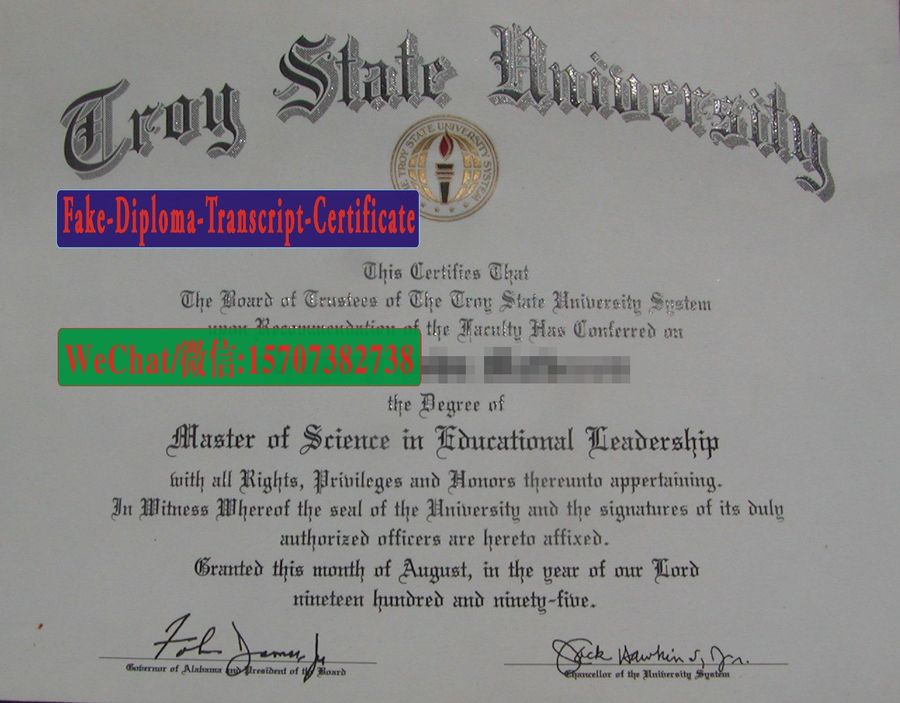 Fake Troy State University Diploma Makers