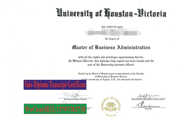 Fake University of Houston Victoria Diploma Makers