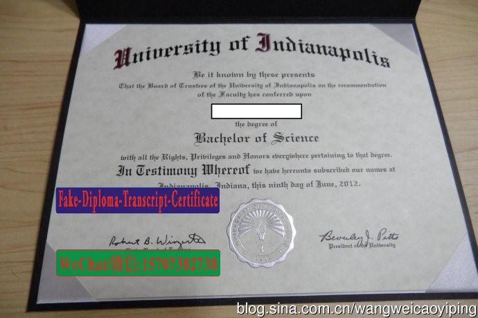 Fake University of Indianapolis Diploma Makers