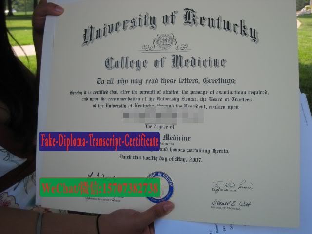 Fake University of Kentucky College of Medicine Diploma Makers