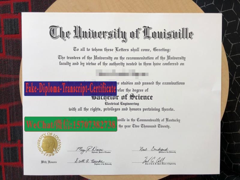 Fake University of Louisville Diploma Makers