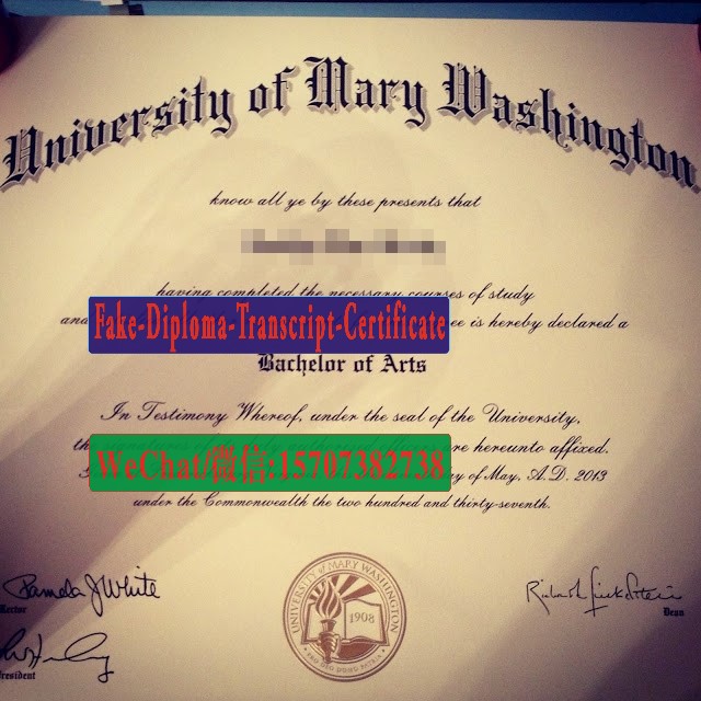 Fake University of Mary Washington Diploma Makers