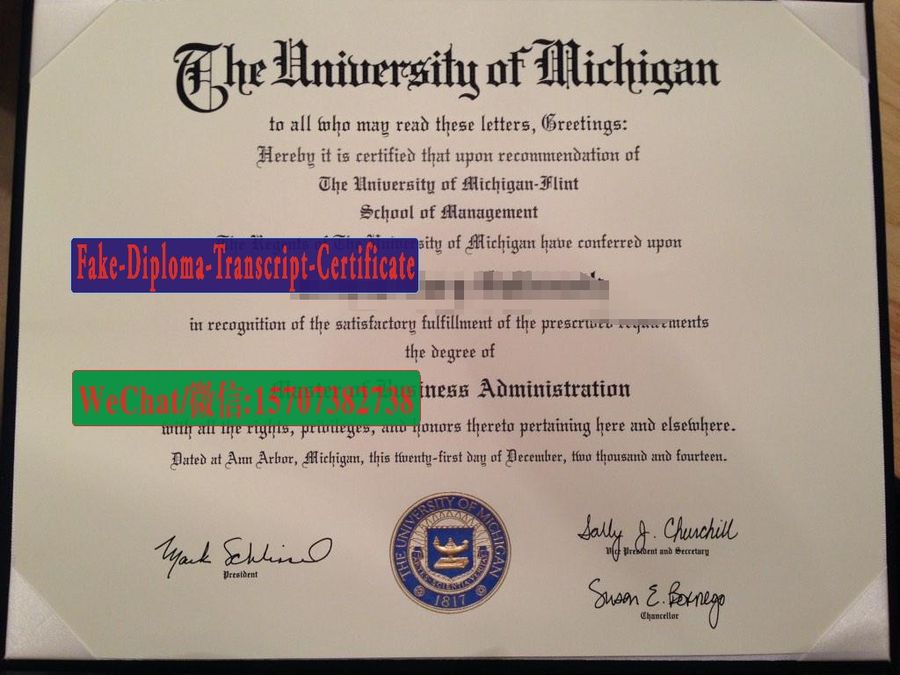 Fake University of Michigan Flint Diploma Makers