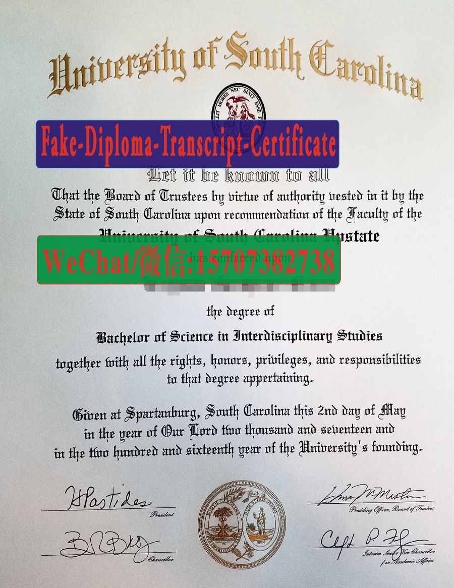 Fake University of South Carolina at Columbia Diploma Makers