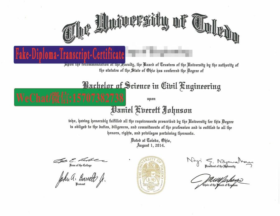 Fake University of Toledo Diploma Makers