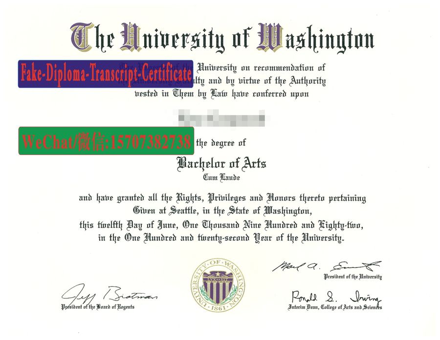 Fake University of Washington Diploma Makers