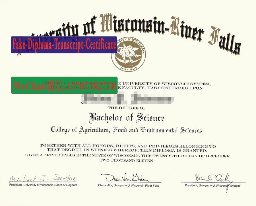 Fake University of Wisconsin River Falls Diploma Makers