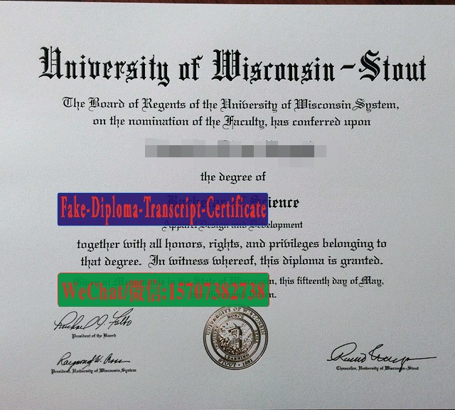 Fake University of Wisconsin Stout Diploma Makers