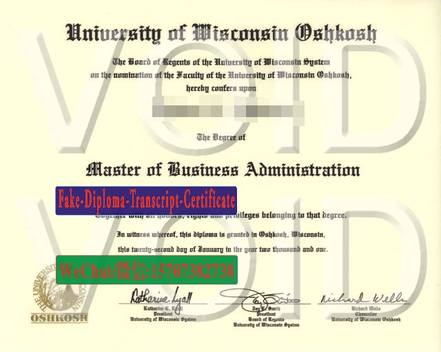 Fake University of wisconsin oshkosh Diploma Makers