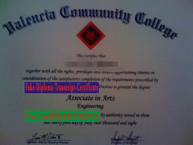 Fake Valencia Community College Diploma Makers