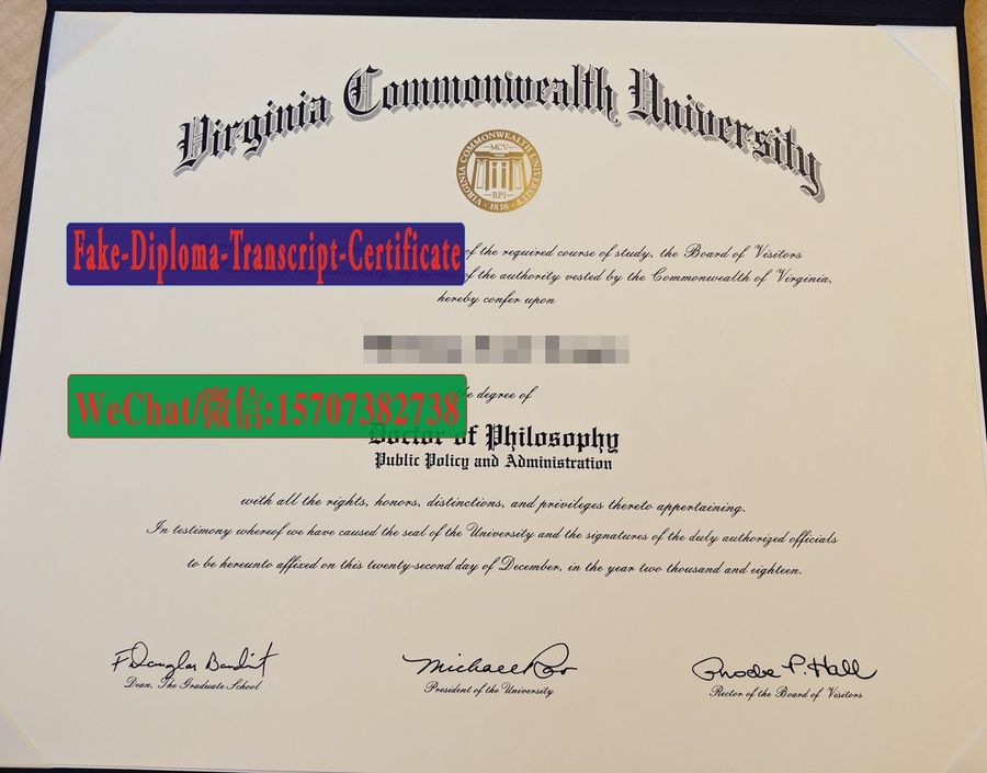 Fake Virginia Commonwealth University Diploma Makers