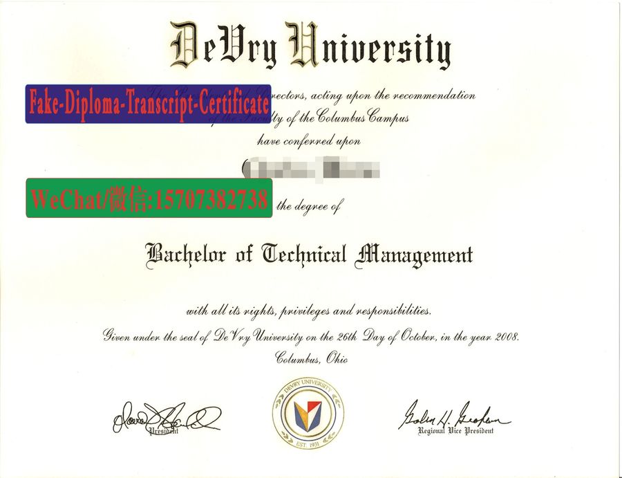 Fake devry university Diploma Makers