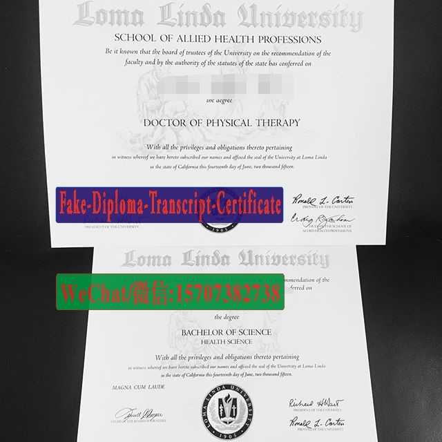 Fake loma linda University Diploma Degree