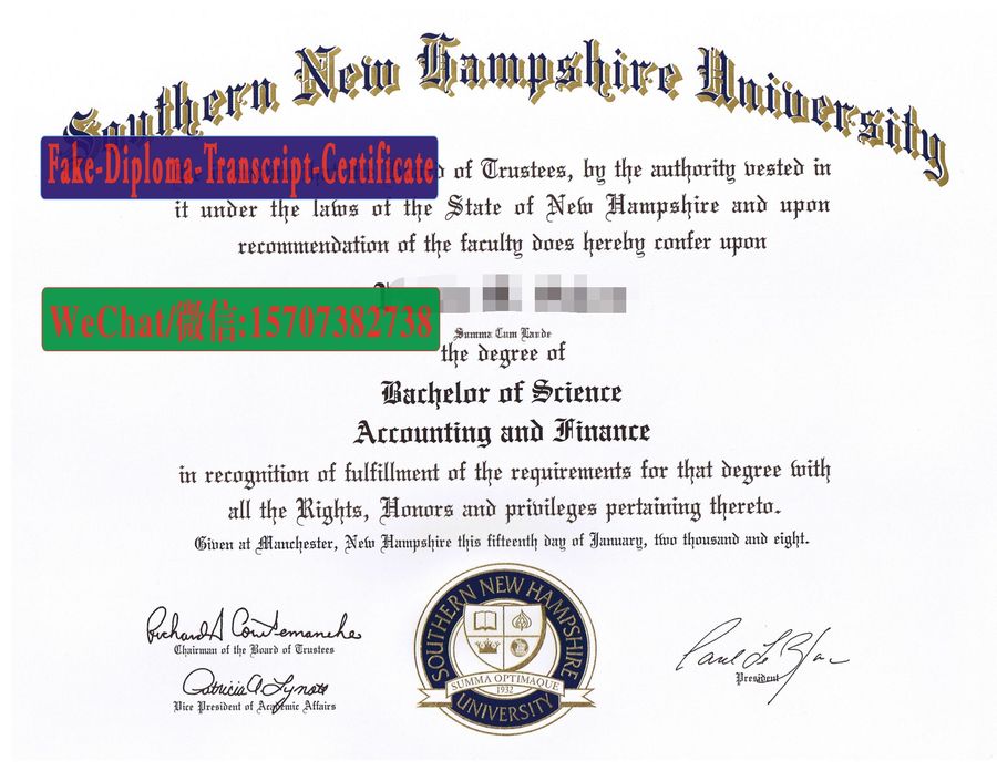 Fake southern new hampshire University Diploma Makers