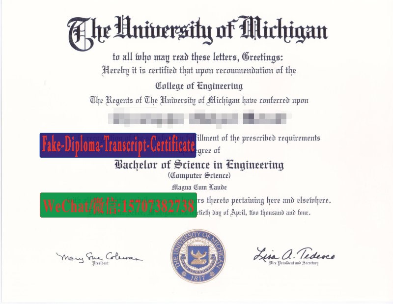 Fake university of Michigan Diploma Makers