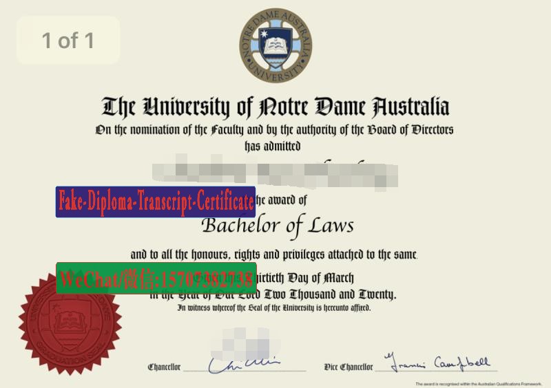 How Buy The University of Notre Dame Australia Diploma