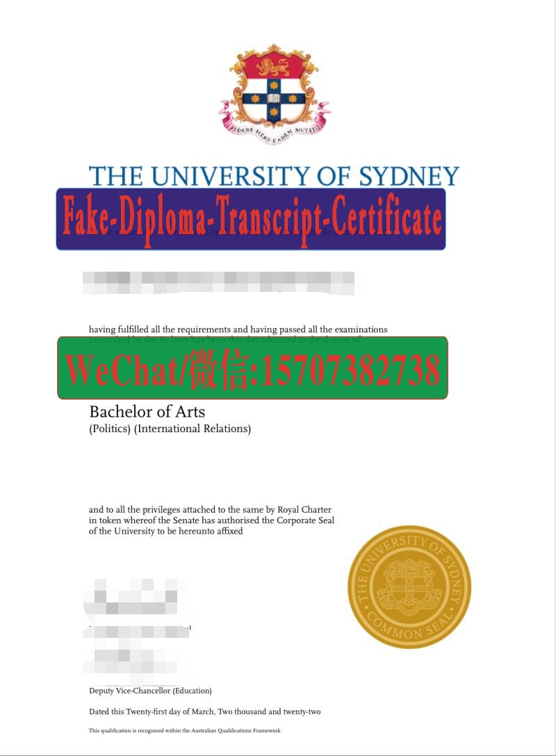 How Buy The University of Sydney Diploma