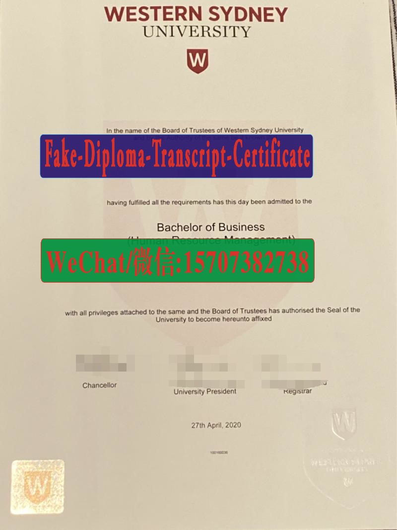 How Buy The University of Western Sydney Diploma