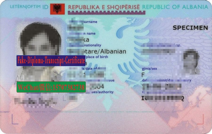 Order Fake Albania ID card