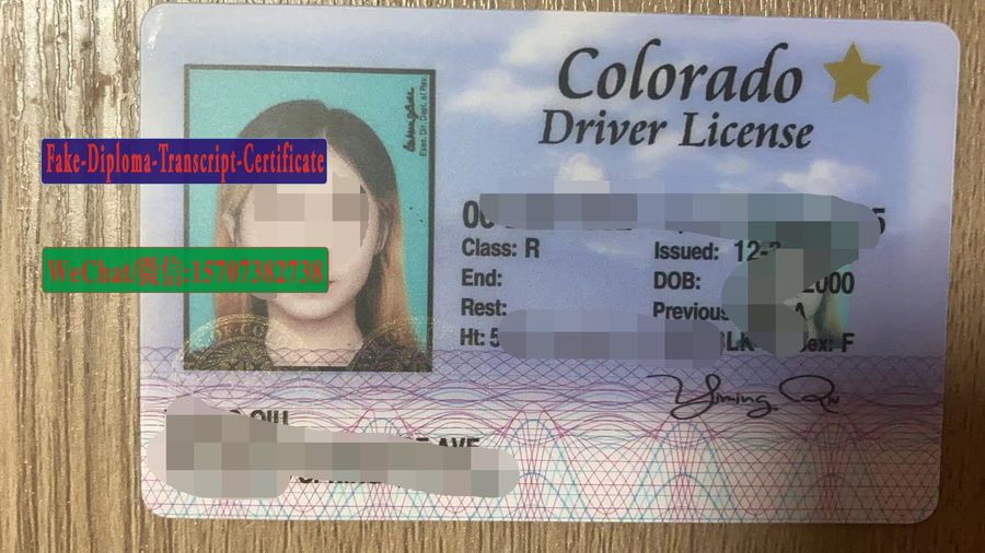 Order Fake Colorado drivers license