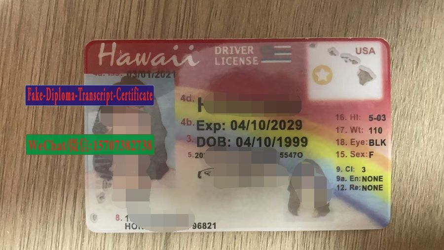 Order Fake Hawaii drivers license