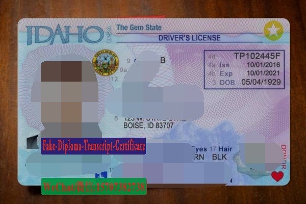 Order Fake Idaho Drivers License