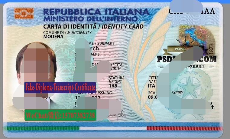 Order Fake Italian ID card