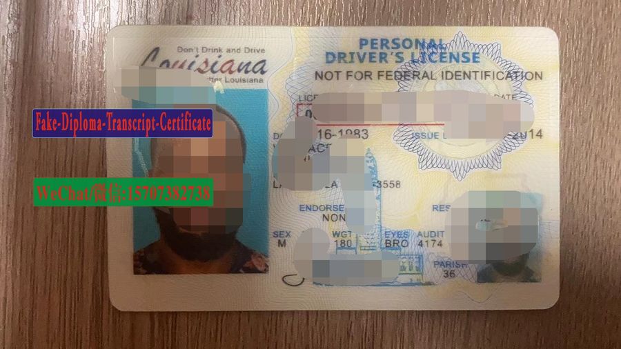 Order Fake Louisiana drivers license