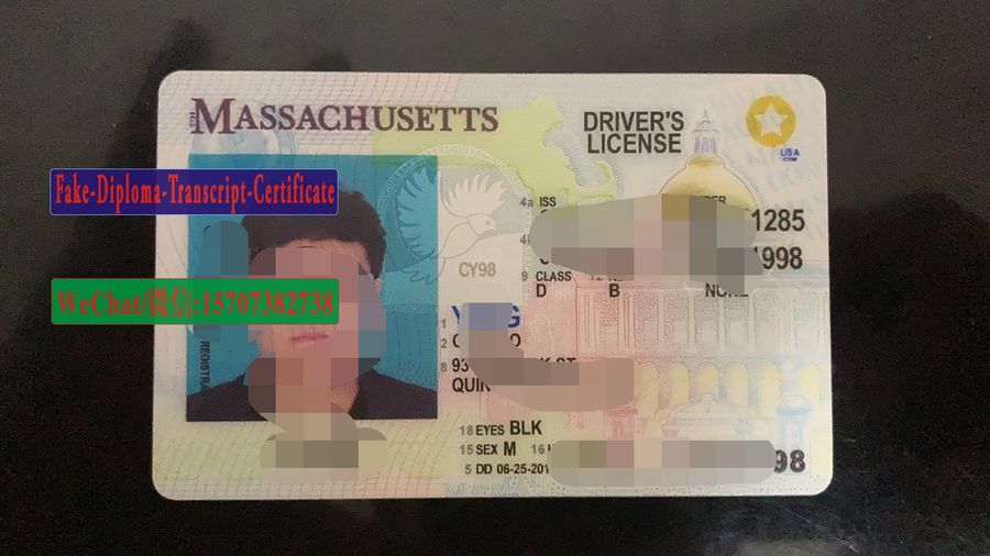 Order Fake Massachusetts drivers license