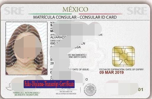 Order Fake Mexico ID card