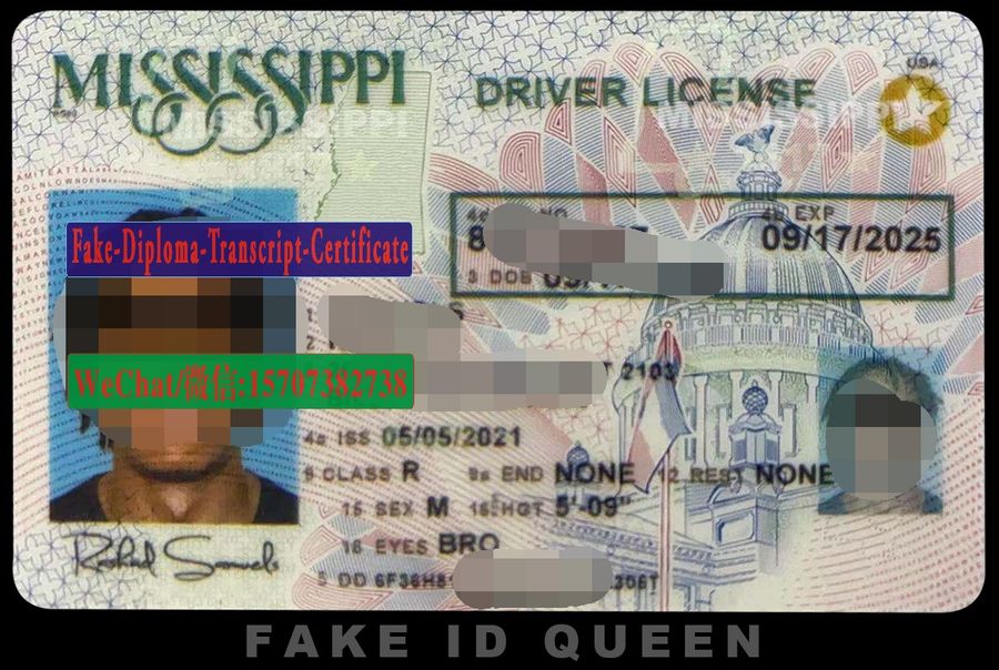 Order Fake Mississippi drivers license