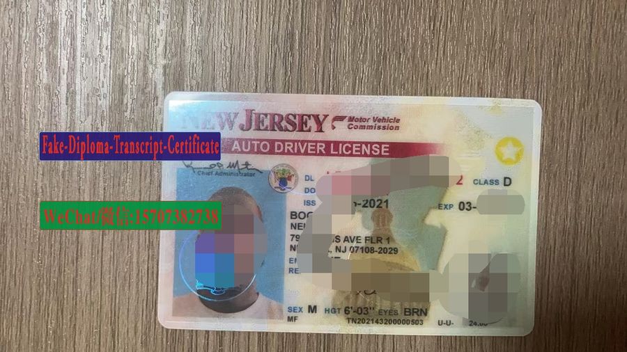 Order Fake New Jersey Drivers License