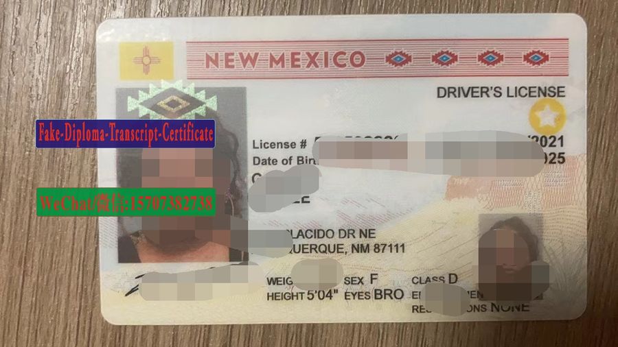 Order Fake New Mexico drivers license