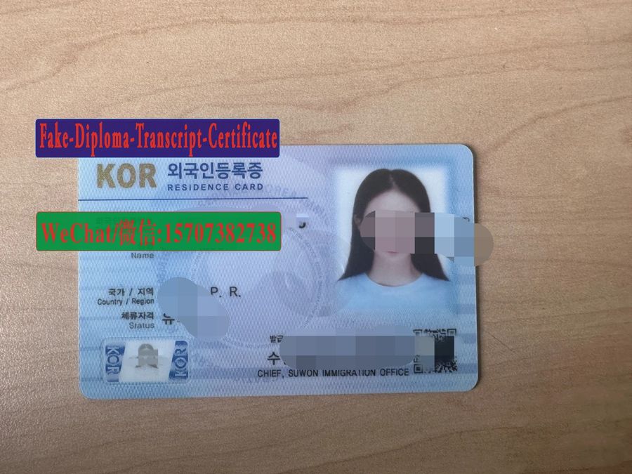 Order Fake Registration of Foreigners in Korea