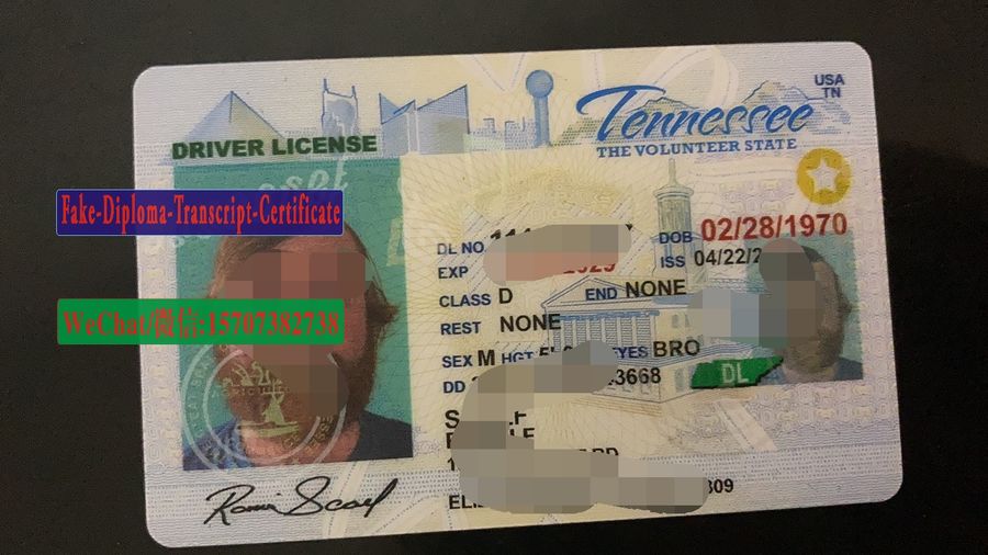 Order Fake Tennessee Drivers License