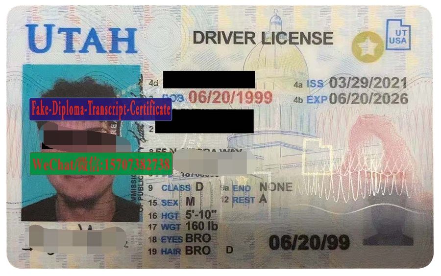 Order Fake Utah Drivers License