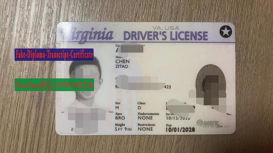 Order Fake Virginia drivers license