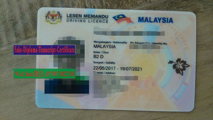 Order Fake malaysian driving license