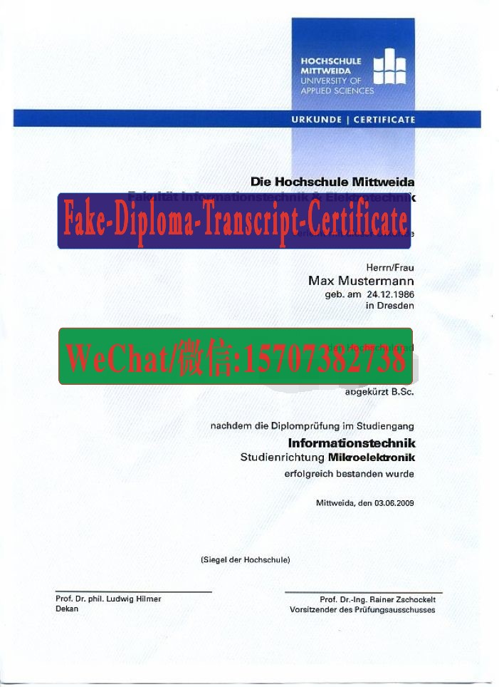 Order Fakes Mittweida University of Applied Sciences Diploma