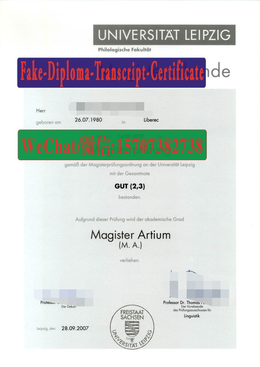 Order Fakes Universitat Leipzig Diploma