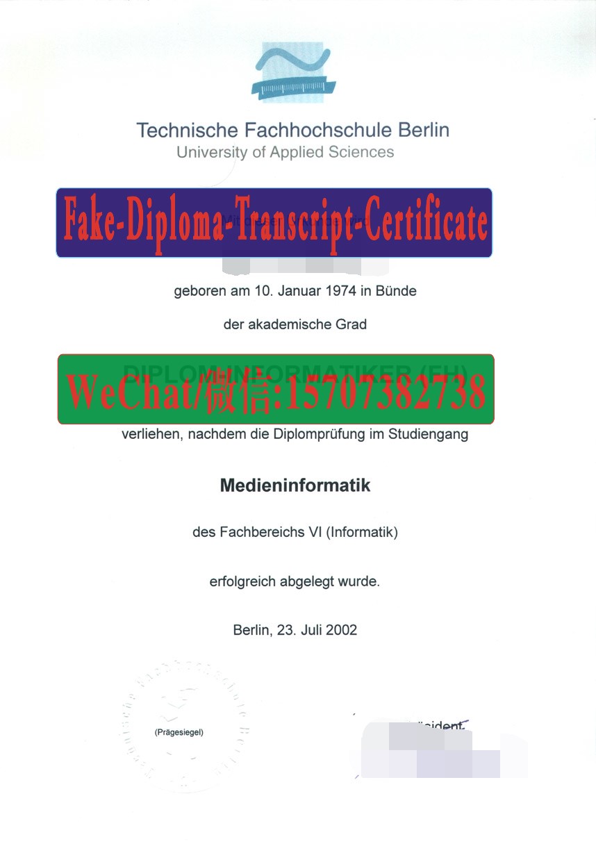 Order Fakes berlin technical college Diploma