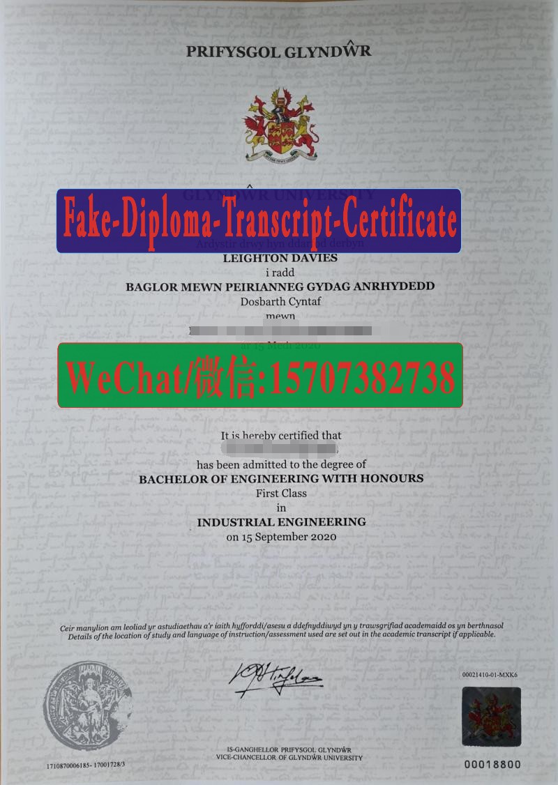 Where to order fake Glyndwr University Diploma