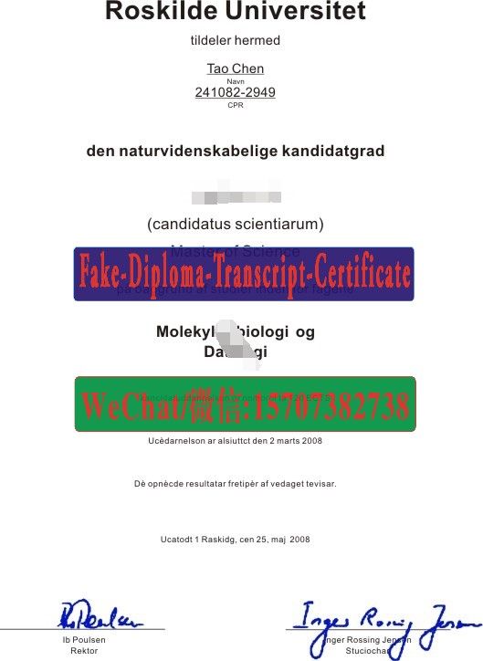 Where to order fake Roskilde University Diploma