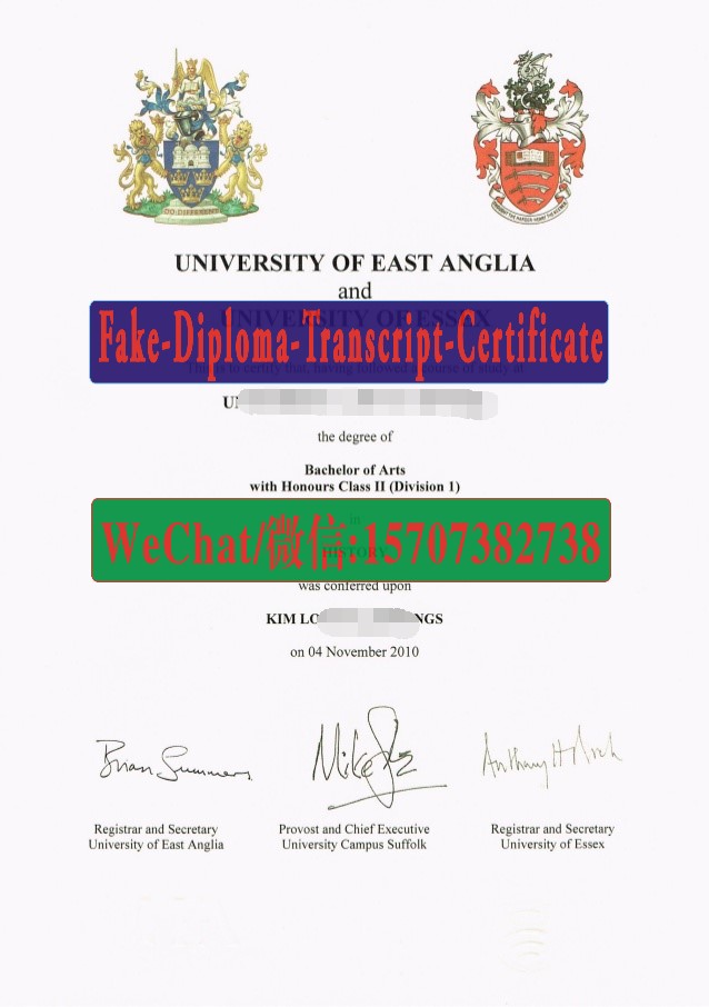 Where to order fake UNIVERSITY OF EAST ANGLIAandUNIVERSITY OF ESSEX Diploma