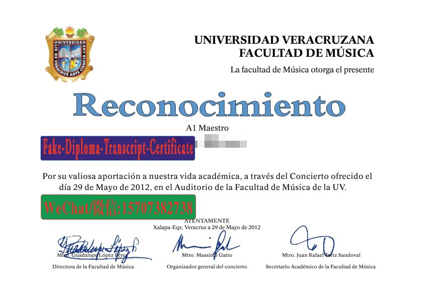 Where to order fake Universidad Veracruzana Diploma