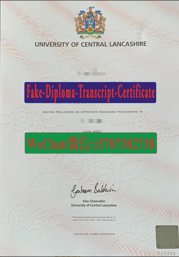 Where to order fake University of Central Lancashire Diploma