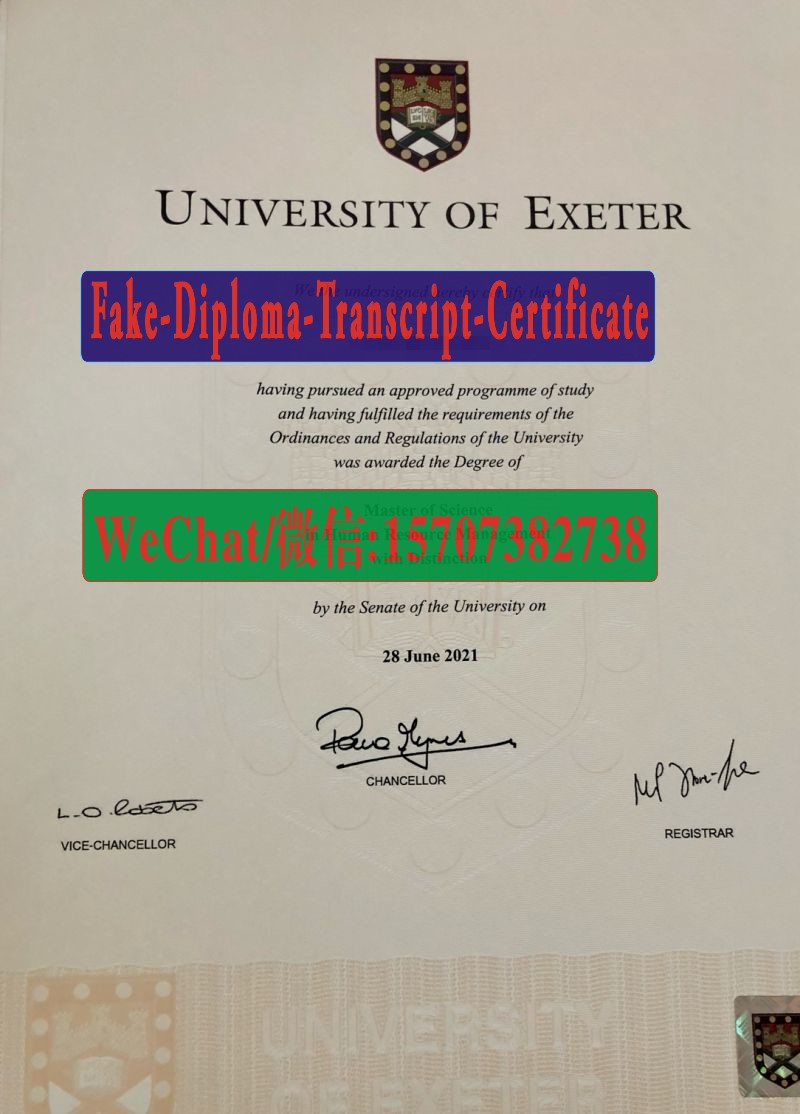 Where to order fake University of Exeter Diploma