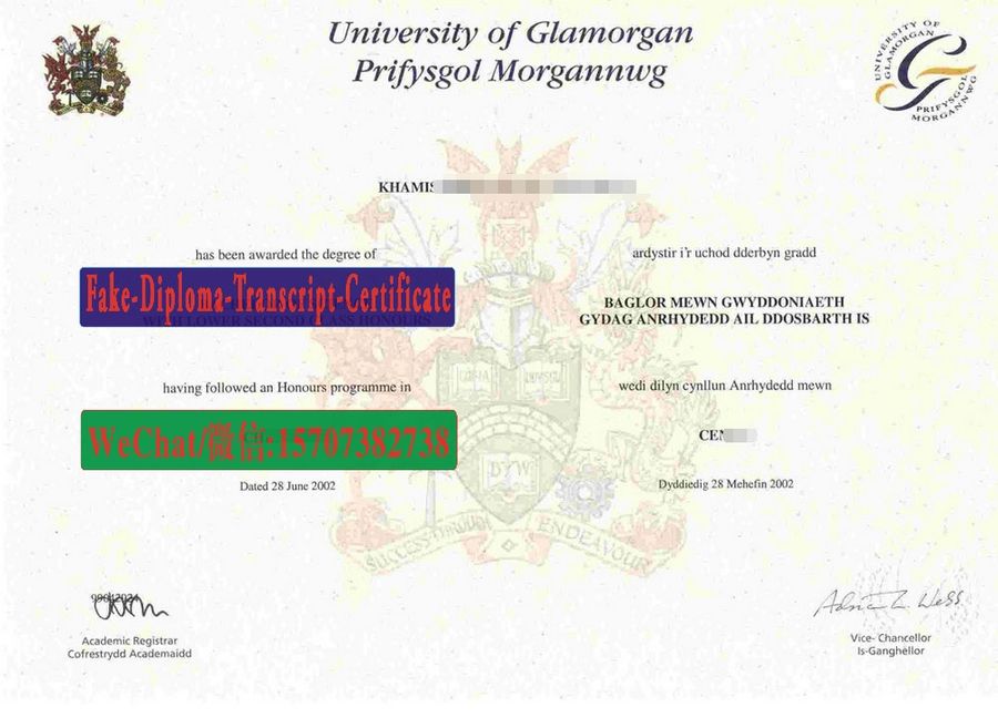 Where to order fake University of Glamorgan Diploma