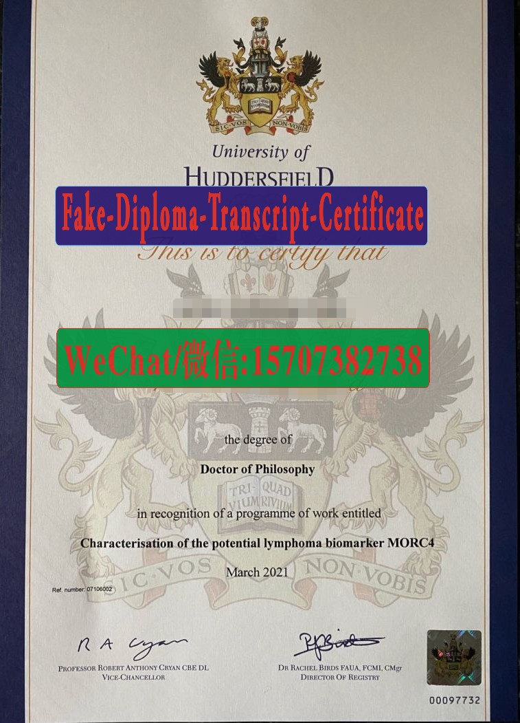 Where to order fake University of Huddersfield Diploma